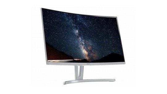 Acer lança monitor curvo ED273 Awidpx de 27 polegadas com bordas mínimas.